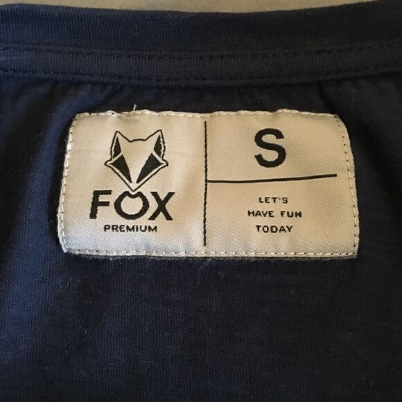 Fox Amsterdam navy bicycle shirt S - Picture 8 of 8